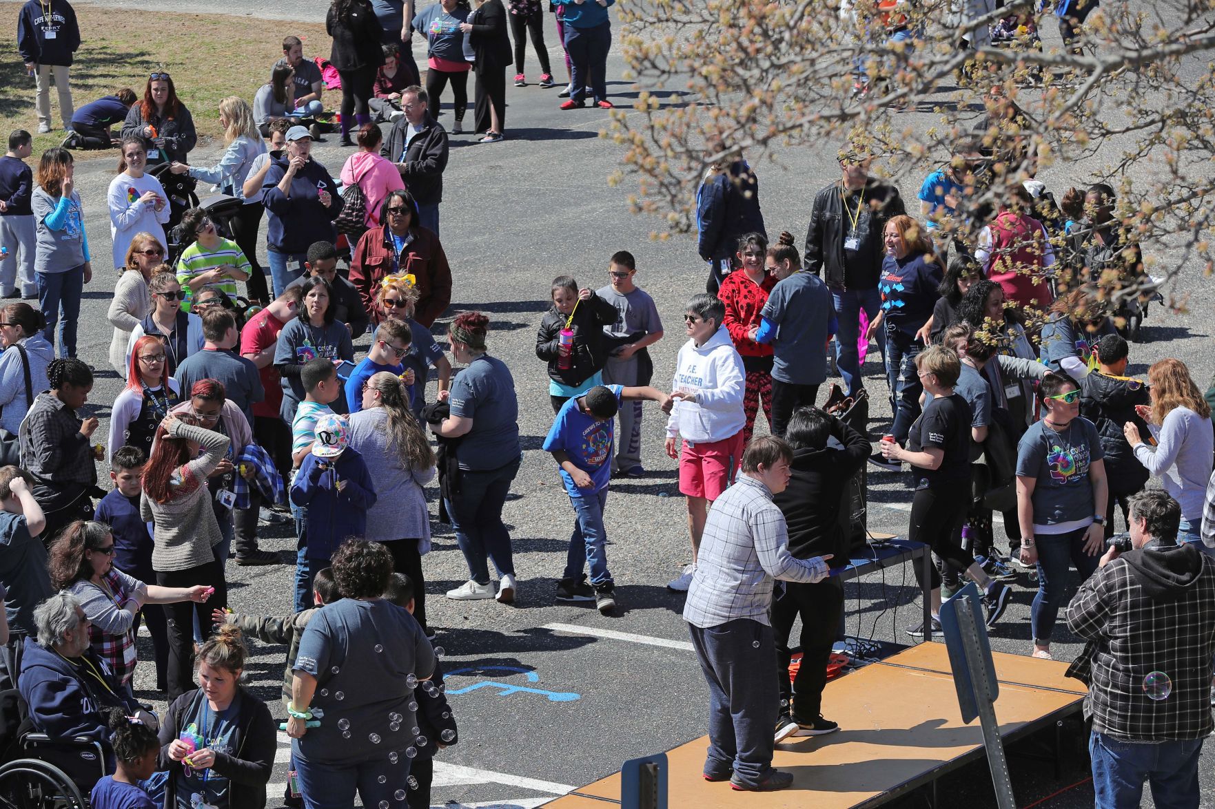 Blow Bubbles 4 Autism at Cape May County Special Services School